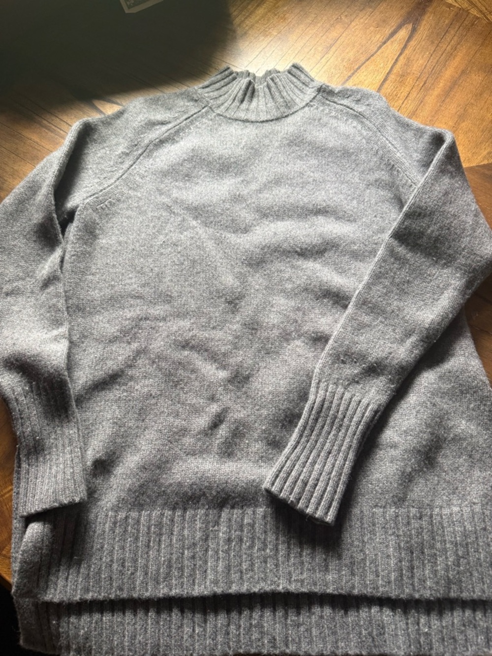 Women’s POLO Ralph Lauren grey wool and cashmere‎ turtleneck sweater size XS